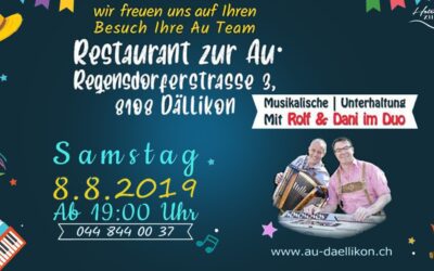 Musikalische – Unterhaltung mit Rolf & Dani im Duo