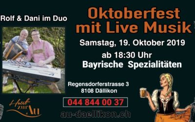 Oktoberfest Mit Live Music