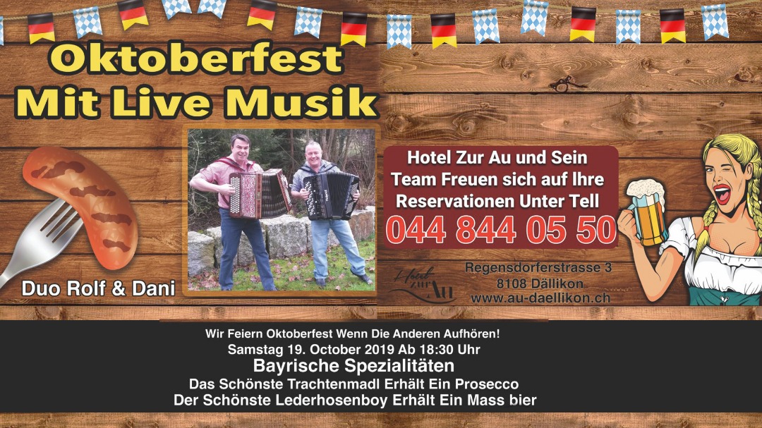 Oktoberfest con musica dal vivo