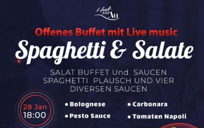 Offnese Buffet Pasta Und Salate 28 Jan 18:00Uhr