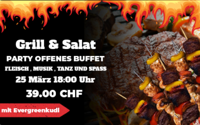 Grill&Salat Party offenes Buffet